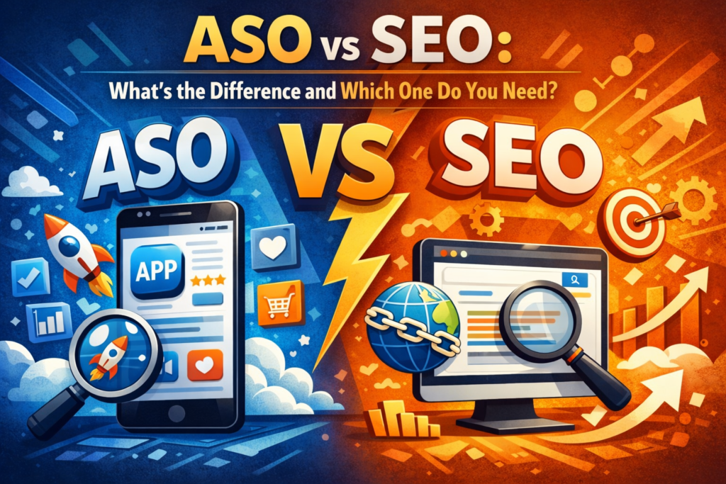 ASO vs SEO: Key Differences Explained (2025 Guide)